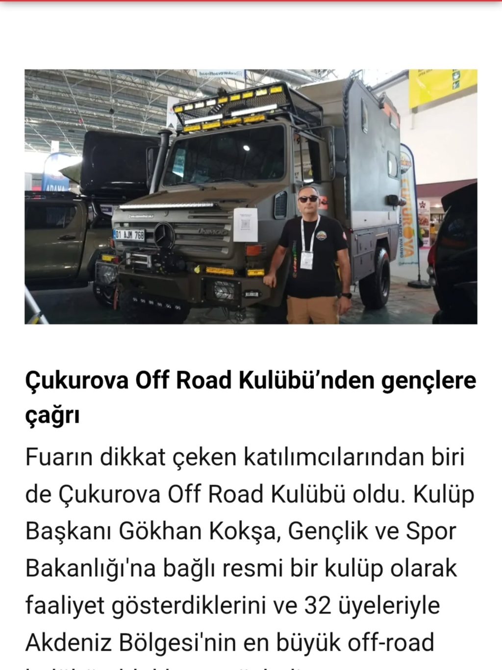 Instagram post from cukurovaoffroad. This post is in position 23.